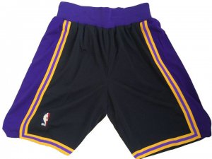 Maillot De Basket Los Angeles Lakers Mesh Noir Short